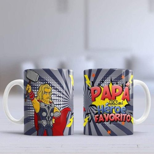 Día Del Padre Super Heroes Simpsons