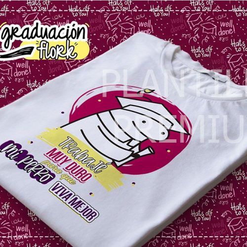 Camisetas Graduación Flork 1