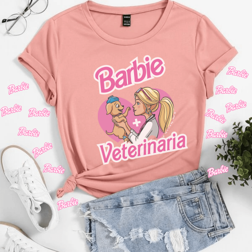 Barbie Profesiones Camisetas