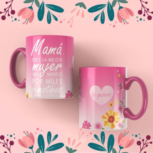 Mensajes Para La Mejor Mama Tazas 17