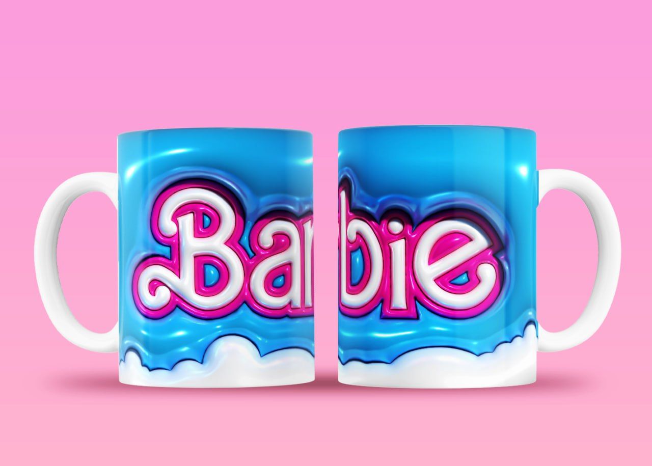 Barbie 3D Tazas - Imagen 6
