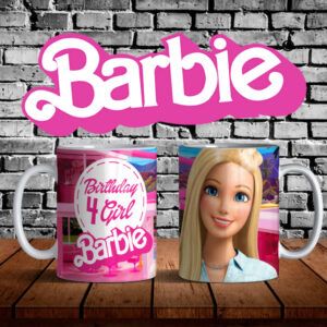 Barbie Cumpleaños Tazas