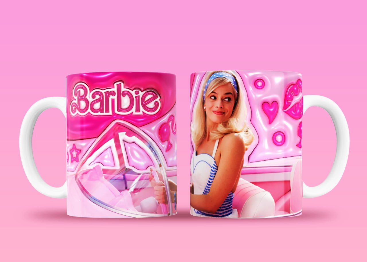 Barbie 3D Tazas - Imagen 8