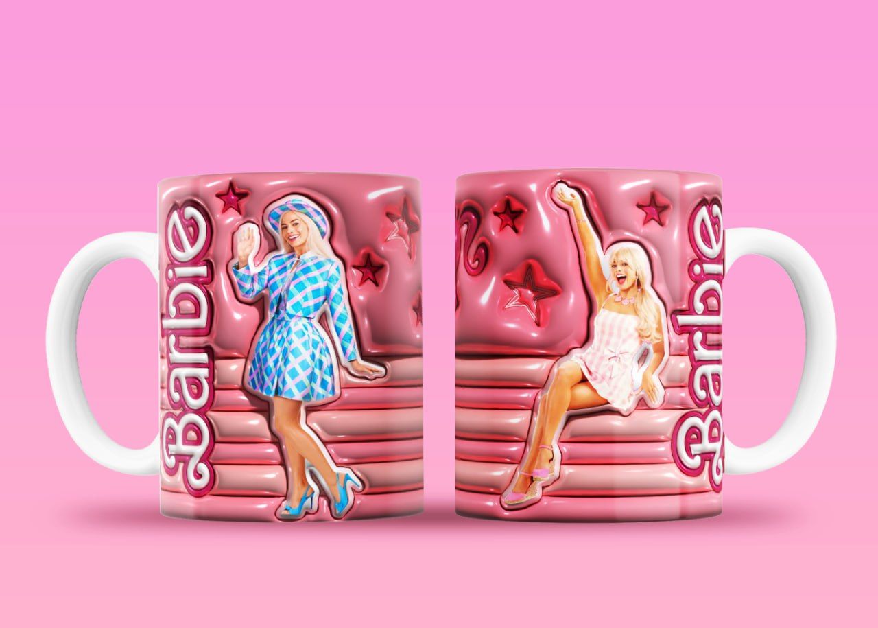 Barbie 3D Tazas - Imagen 5