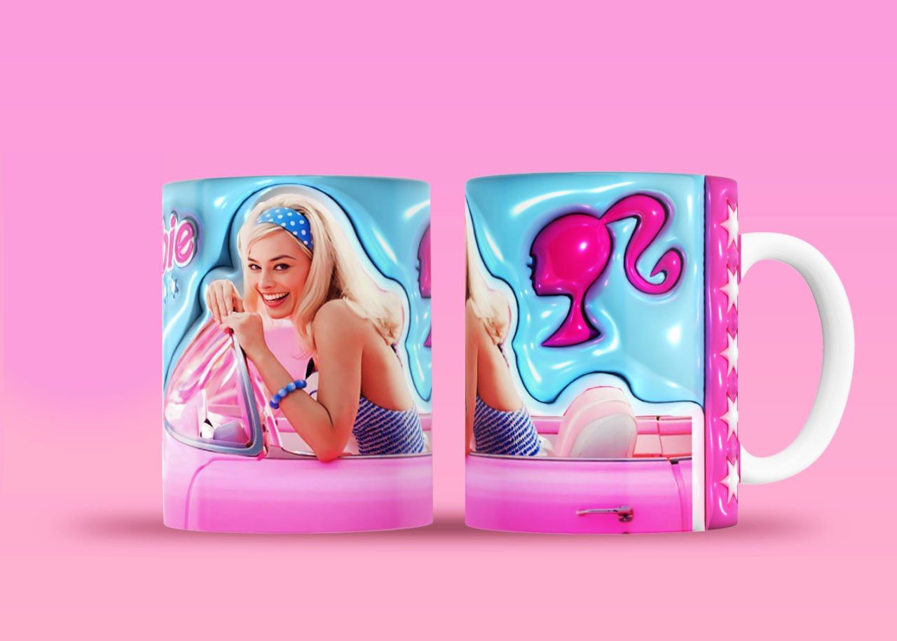 Barbie 3D Tazas - Imagen 10