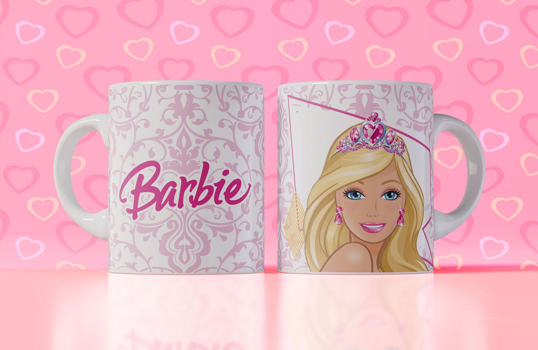 Barbie Tazas 2