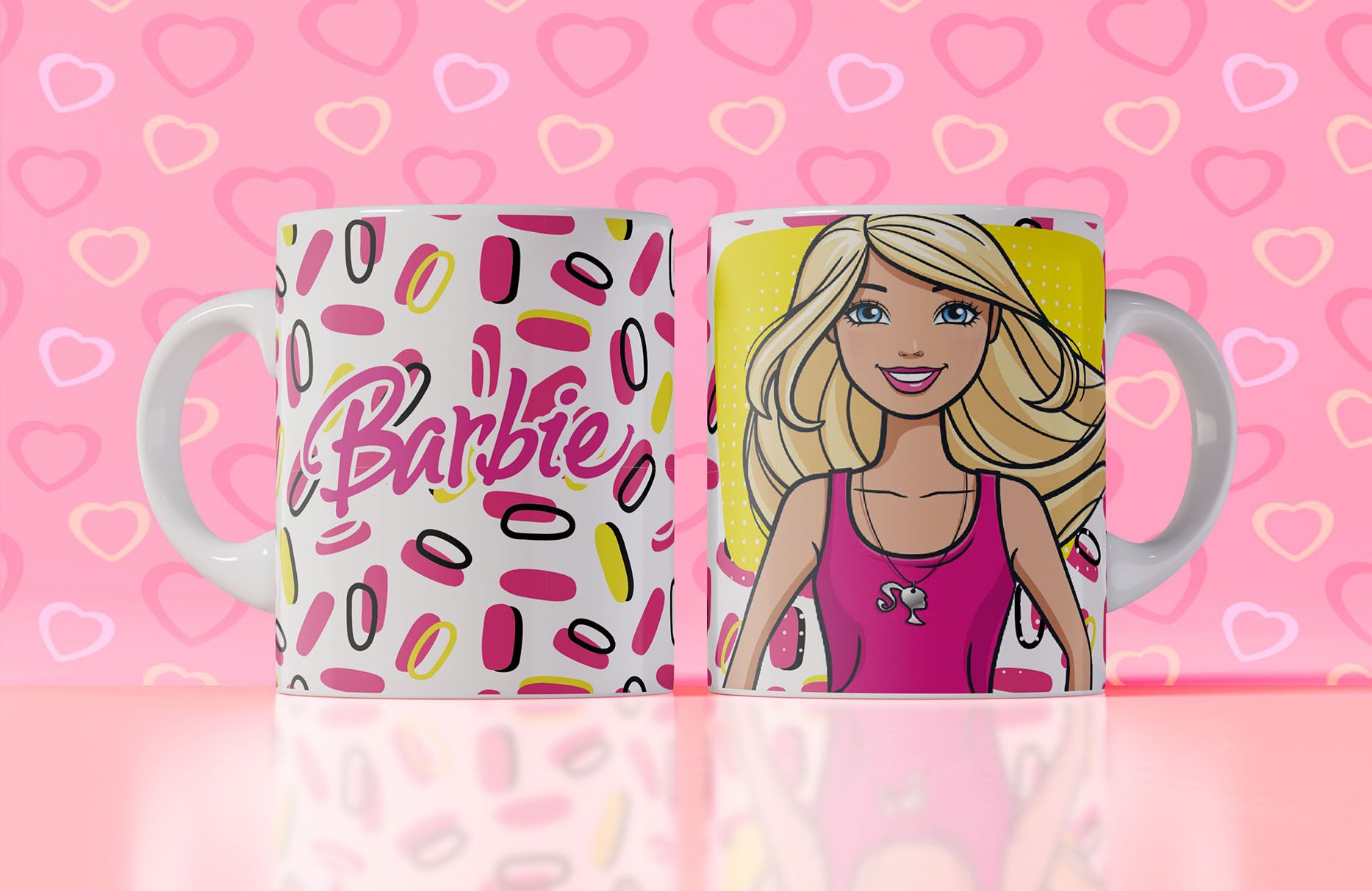 Barbie Tazas 1