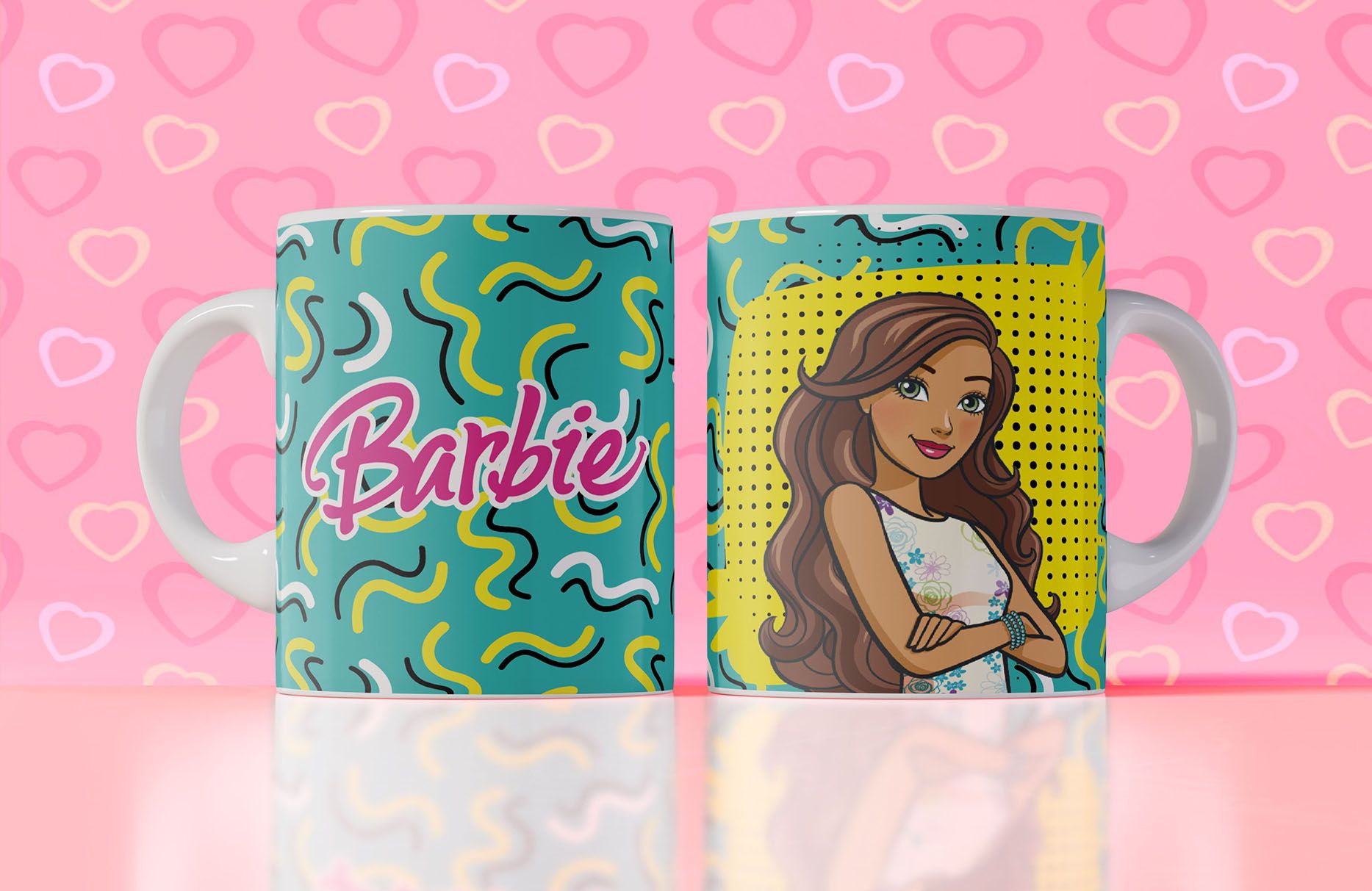 Barbie Tazas 2 - Imagen 2