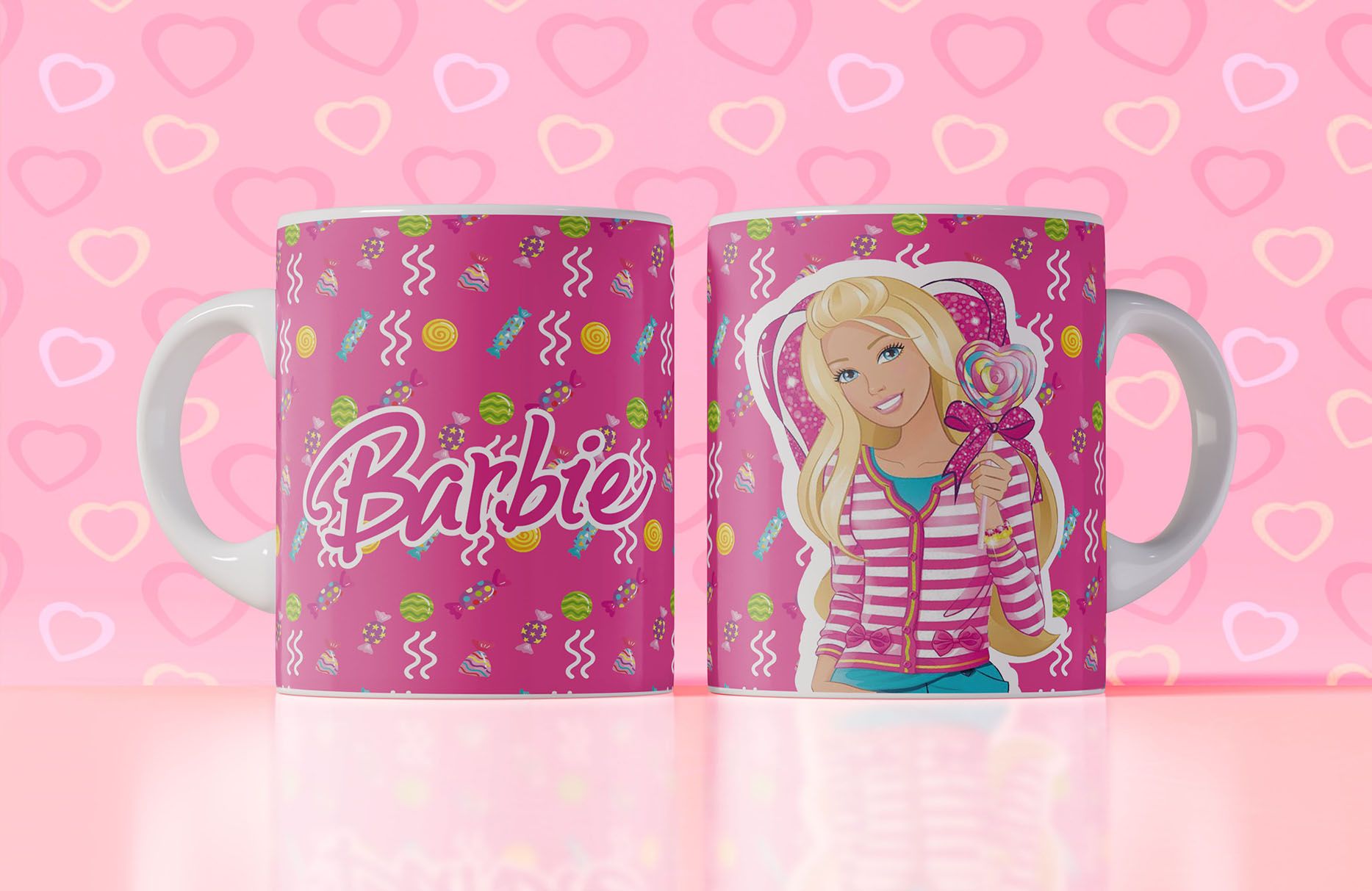 Barbie Tazas 2 - Imagen 6