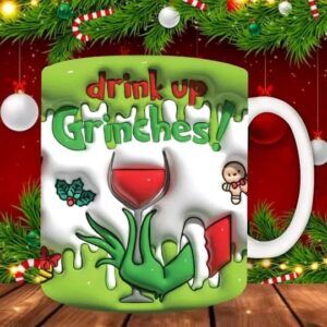 Navidad 3D Inflado Tazas - 2