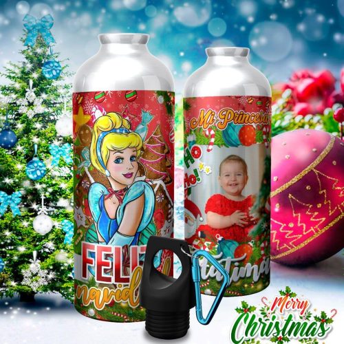 Navidad Princesas Botellas