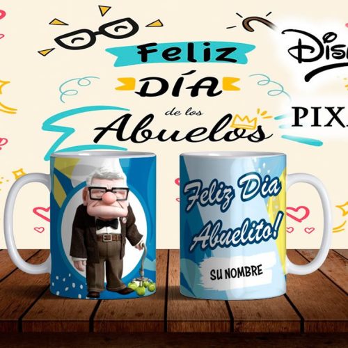 Abuelos Disney - Pixar Tazas