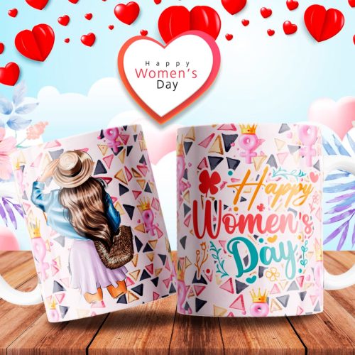 Dia De La Mujer 9 Tazas