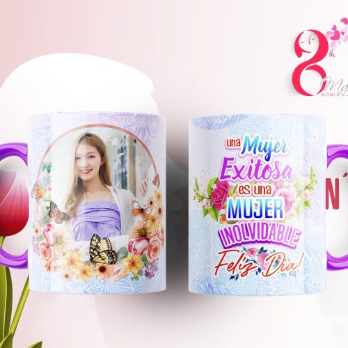 Dia De La Mujer 5 Tazas