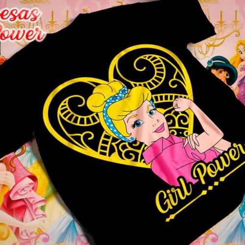 Princesas Girls Power Camisetas