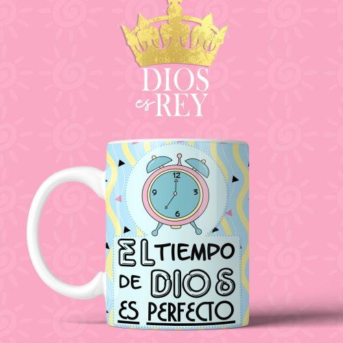 Dios Es Rey Tazas - Tazas y Regalos En Costa Rica