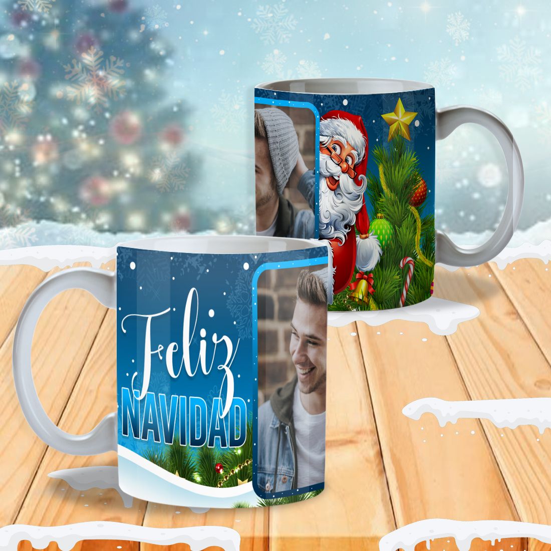 Feliz Navidad 20 Tazas y Regalos Para Navidad En Costa Rica Crazy Cups.art Teléfono 6477 2244 - Imagen 9