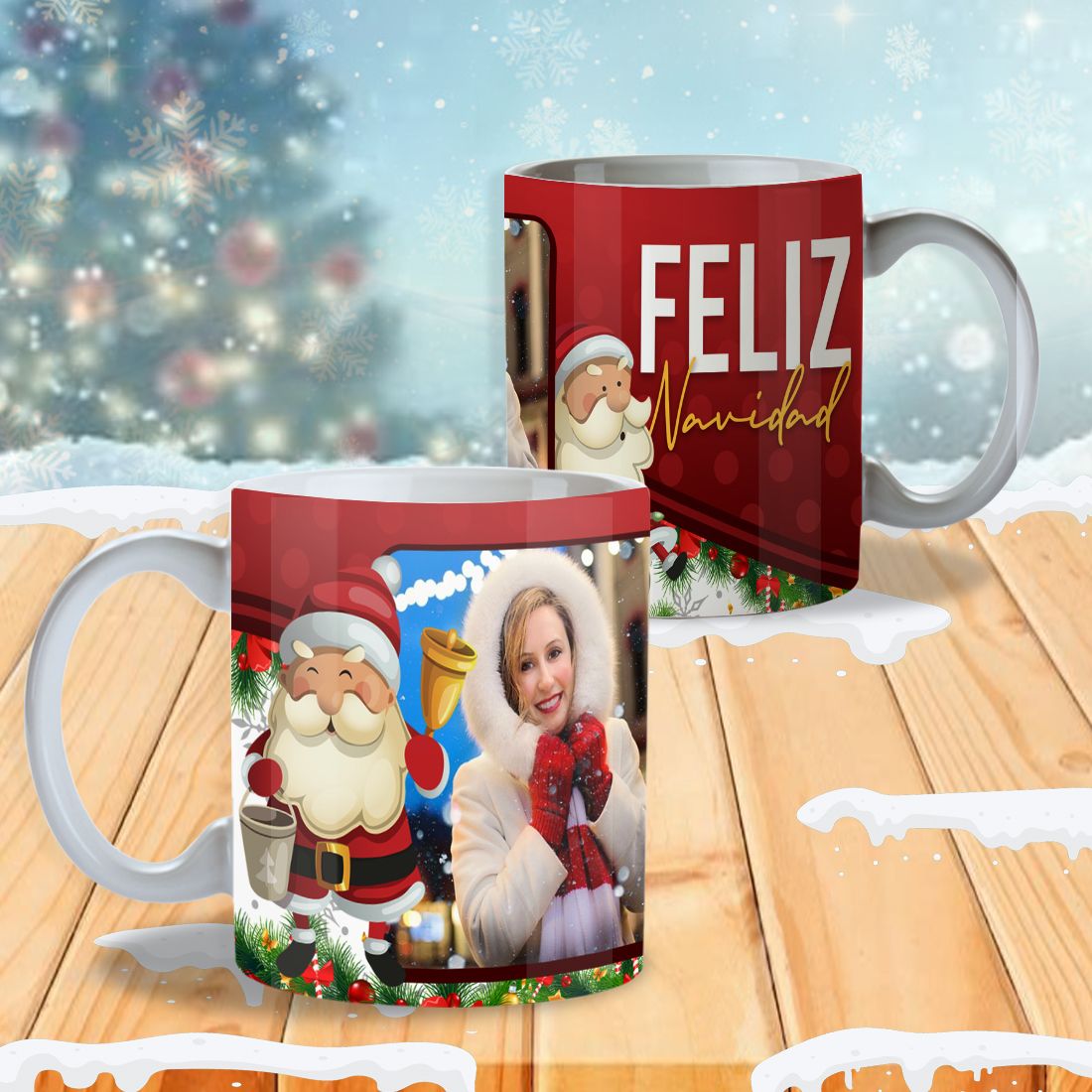 Feliz Navidad 20 Tazas y Regalos Para Navidad En Costa Rica Crazy Cups.art Teléfono 6477 2244 - Imagen 11