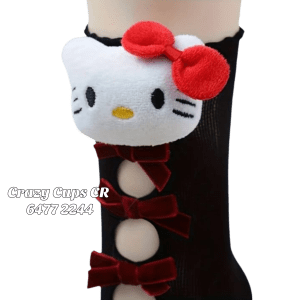 Medias Hello Kitty Sanrio Crazy Cups CR