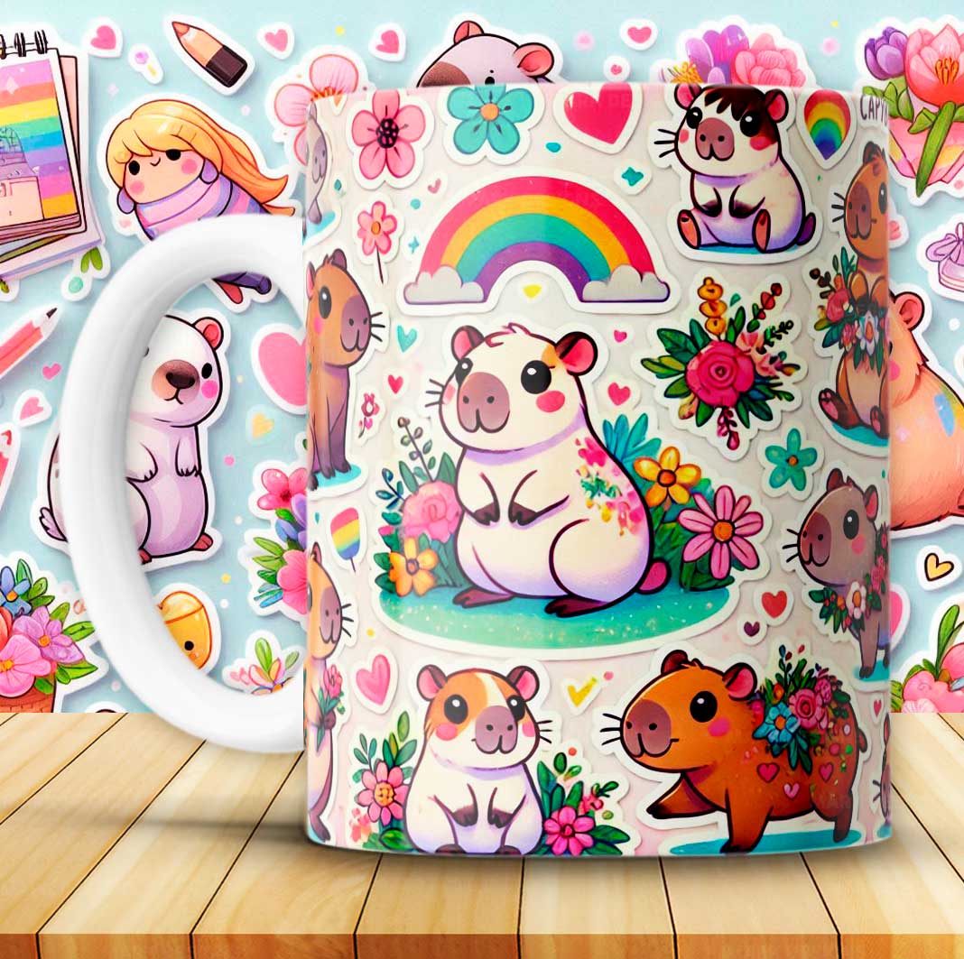 Capibaras Tazas 02 Crazy Cups CR - Imagen 2