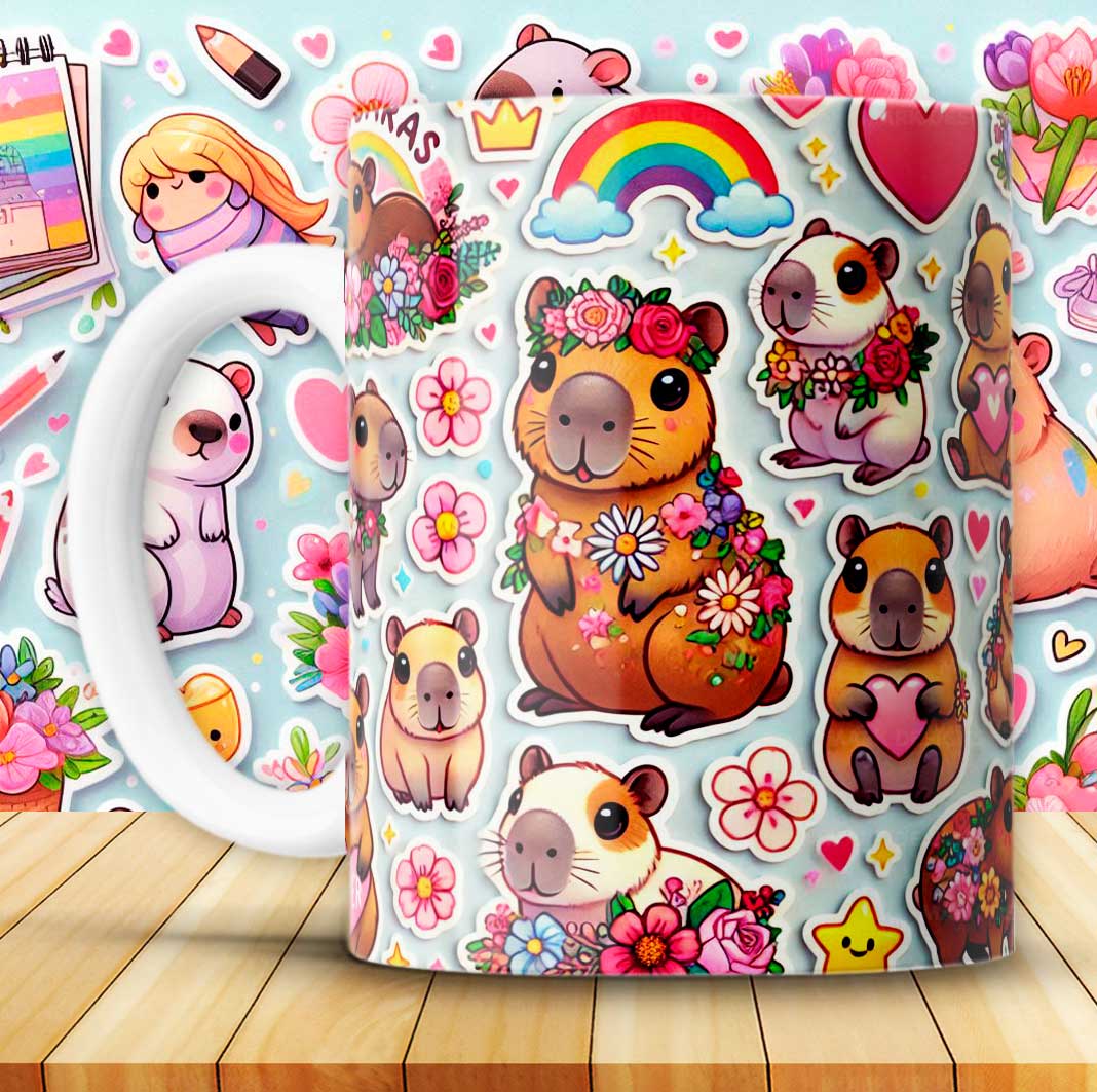 Capibaras Tazas 02 Crazy Cups CR - Imagen 3