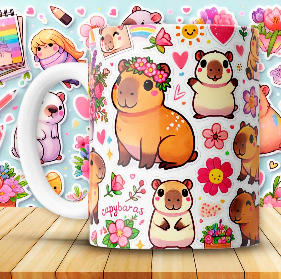 Capibaras Tazas 02 Crazy Cups CR - Imagen 4