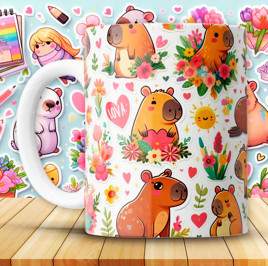 Capibaras Tazas 02 Crazy Cups CR - Imagen 6
