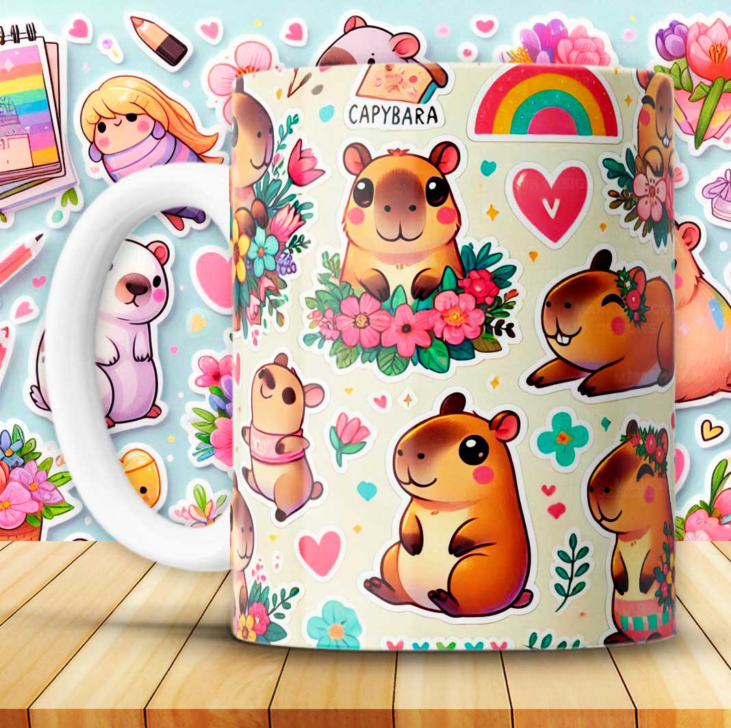 Capibaras Tazas 02 Crazy Cups CR