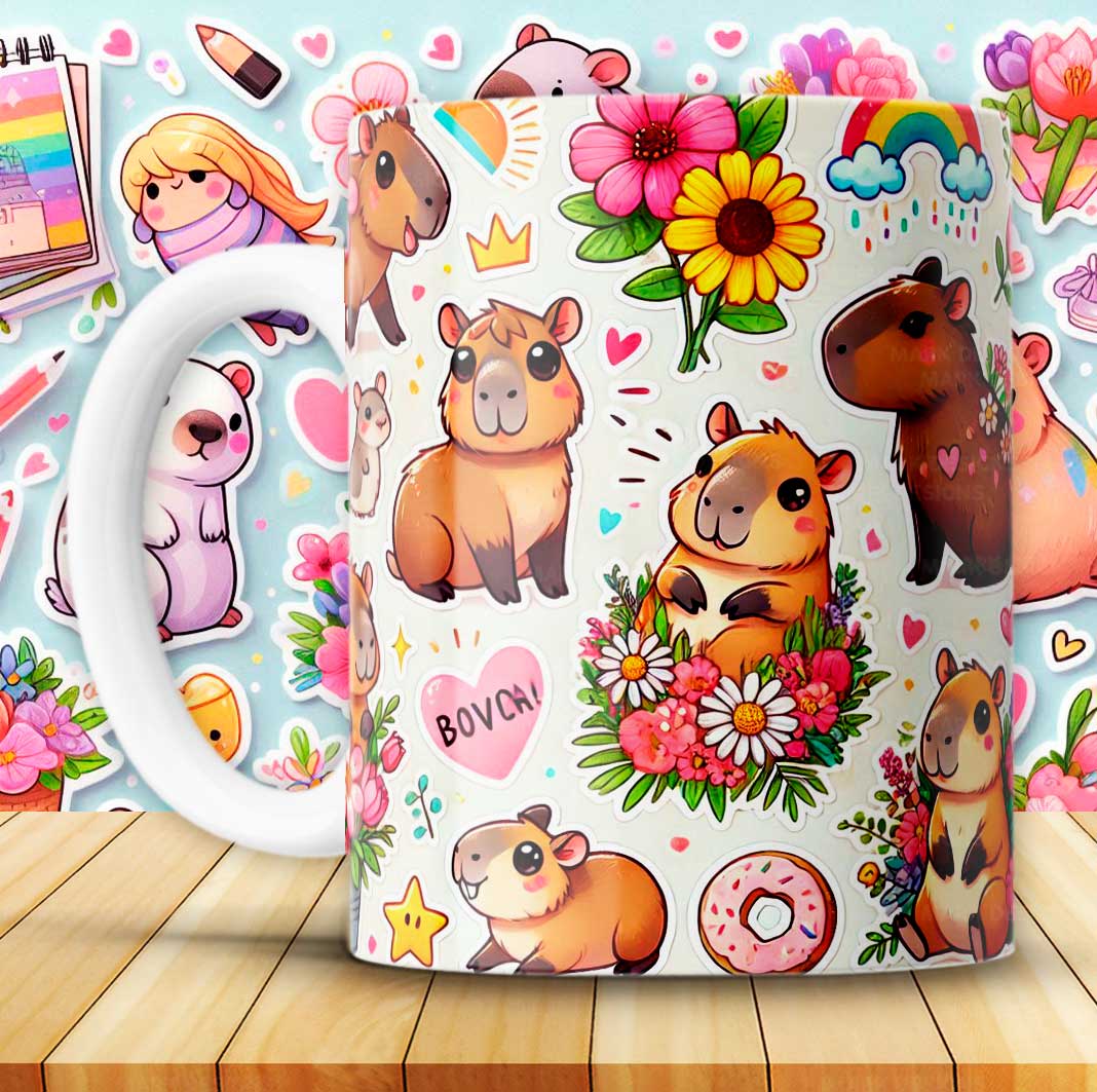 Capibaras Tazas 02 Crazy Cups CR - Imagen 8