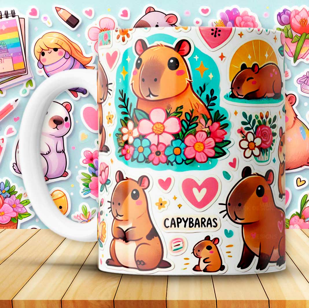 Capibaras Tazas 02 Crazy Cups CR - Imagen 9