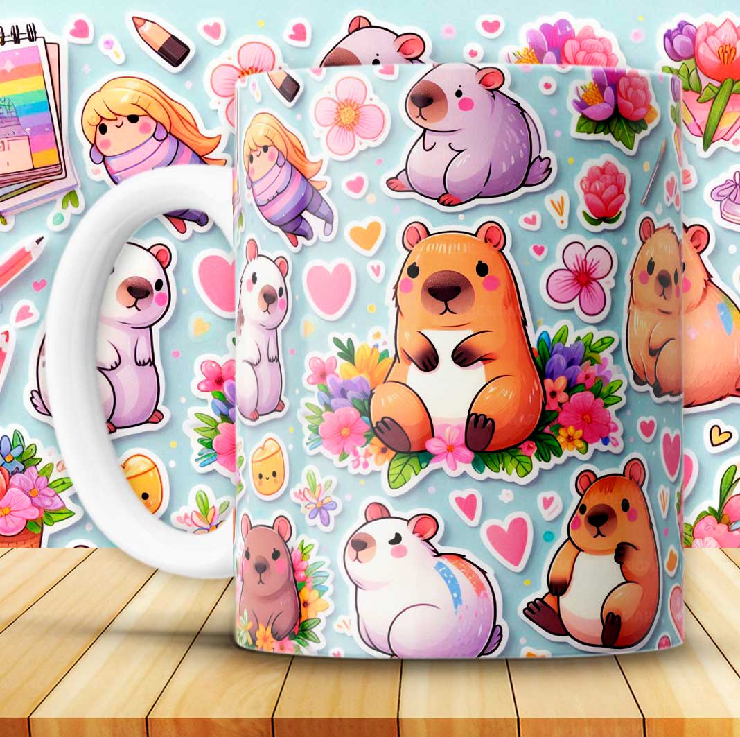Capibaras Tazas 02 Crazy Cups CR - Imagen 10