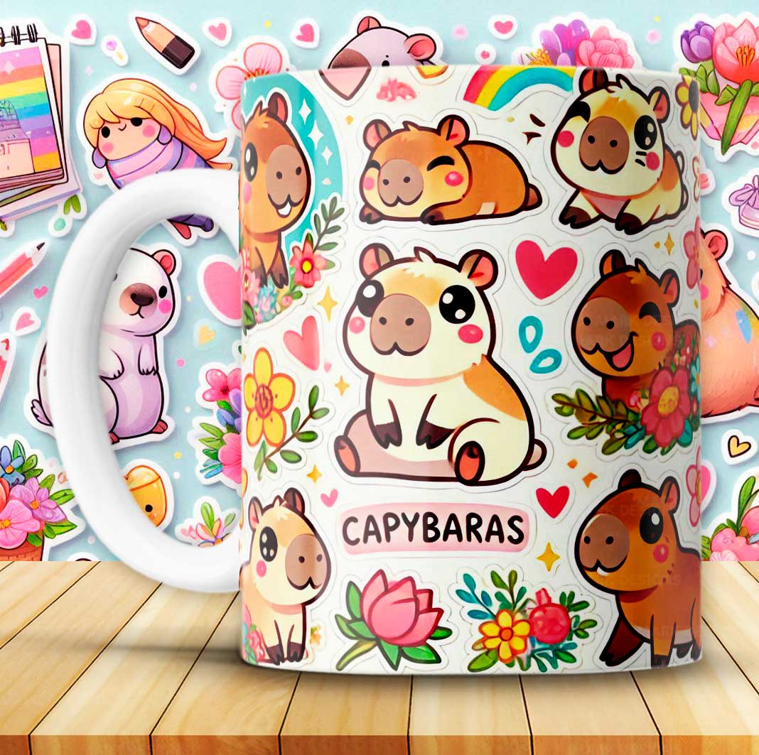 Capibaras Tazas 02 Crazy Cups CR - Imagen 11