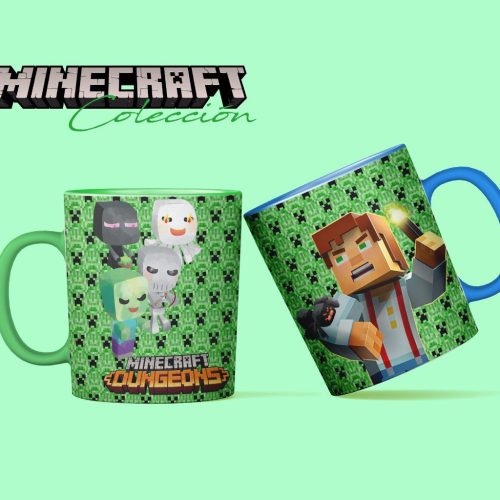 Minecraft Tazas 01 Crazy Cups CR