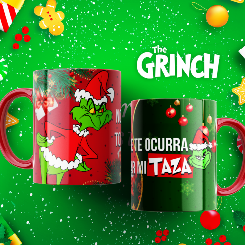 TAZAS EL GRINCH 4