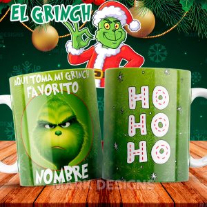 TAZAS EL GRINCH 6