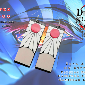 Aretes Demon Slayer Kimetsu no Yaiba Castillo Infinito Edicion Especial Edicion Limitada Zona Anime Costa Rica
